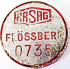 Inventarmarke HASAG Flößberg